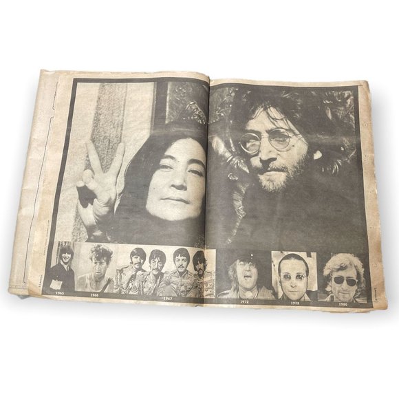 John Lennon Newspapers - Picture 3 of 5